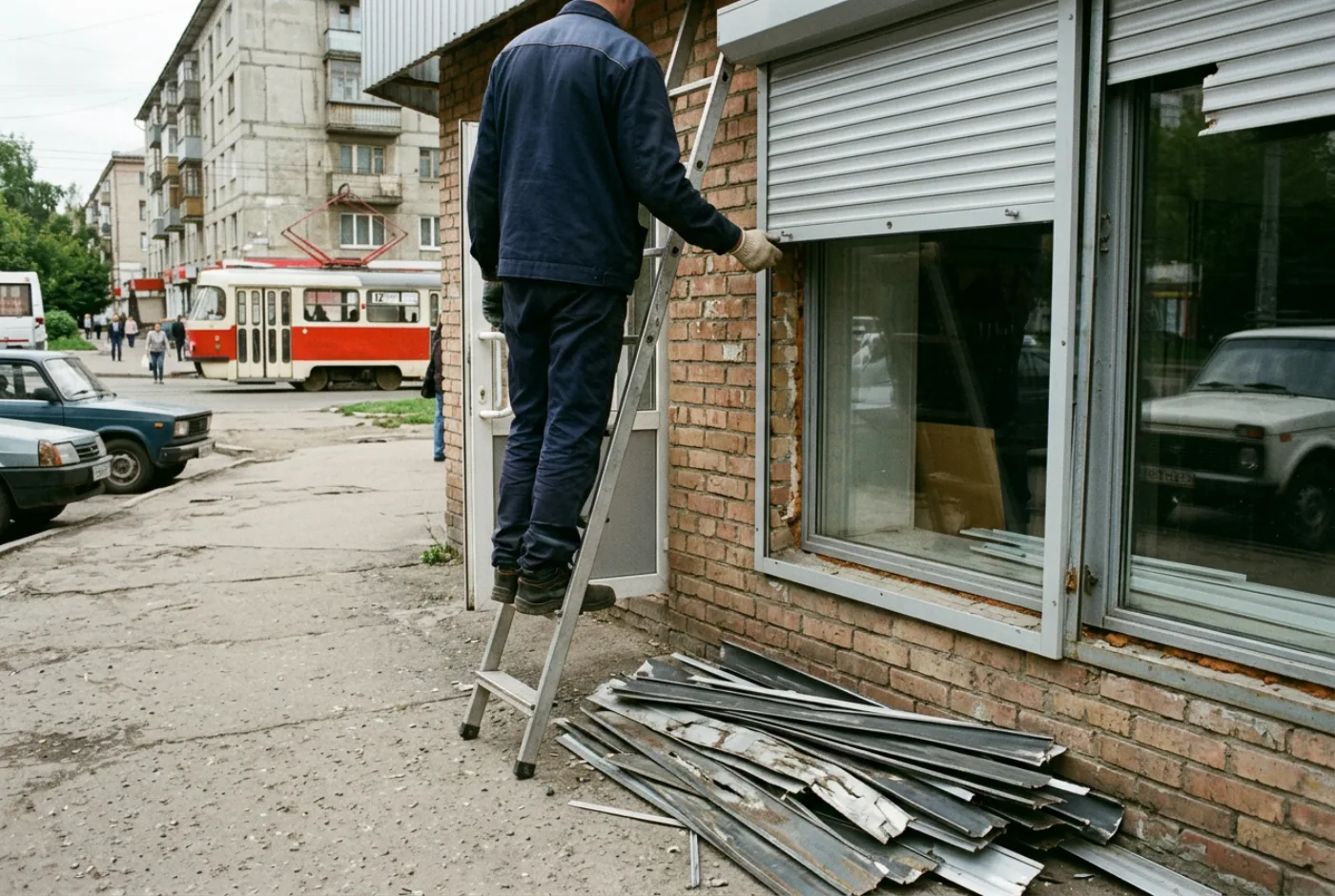 Замена рольставней в Смоленске